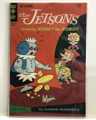 Gold Key. The Jetsons feat. Rosey the Robot #25 (1968) Silver Age. VFN