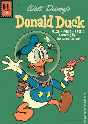 Donald Duck (Dell/Gold Key/Whitman/Gladstone) #77 1961 FN- 5.5 Stock Image