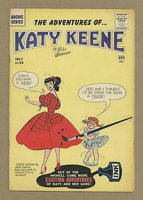 Katy Keene #53 1960 PR 0.5