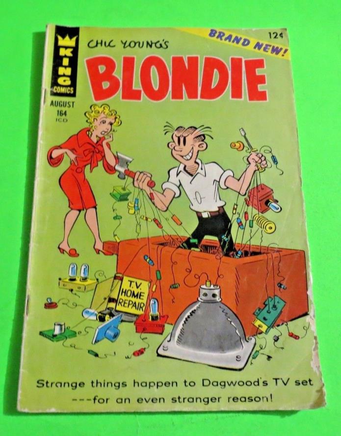 Blondie #164 King Comics Silver Age (1966) C3305