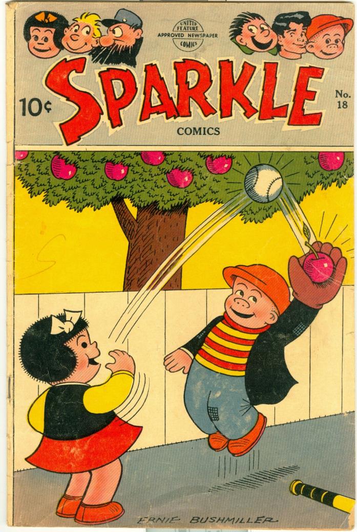 Comic Book: Sparkle Comics, No. 18, 1951 Nancy, L'il Abner