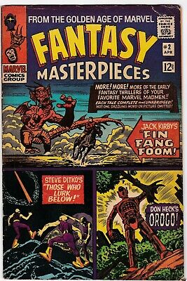 FANTASY MASTERPIECES #2, APRIL 1966! VG CONDITION! SILVER AGE CLASSIC!