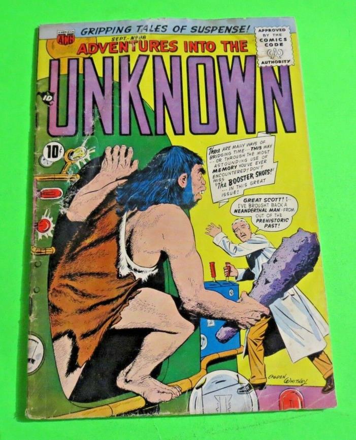 Adventures into the Unknown #88 ACG Comics Silver Age (1957) C3313