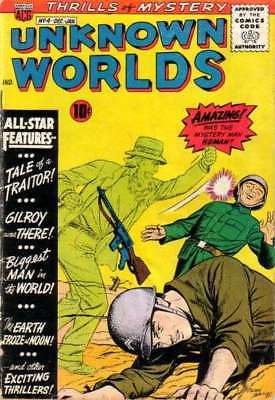 Unknown Worlds #4 in Fine + condition. Ameica''s Best comics