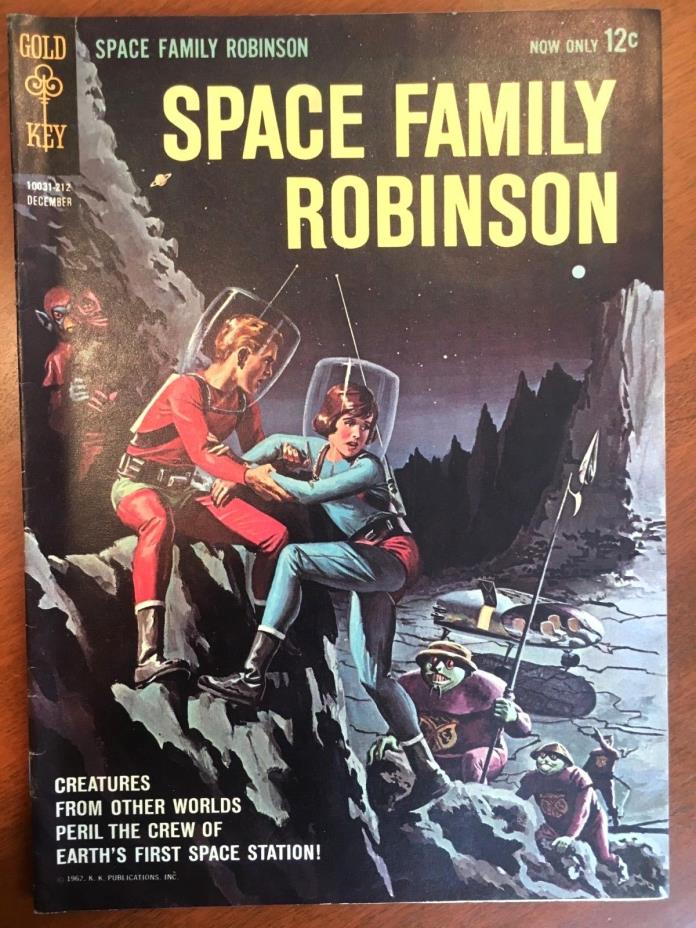 SPACE FAMILY ROBINSON 1ST APP OF SPACE FAMILY ROBINSON GOLD KEY COMICS 1962
