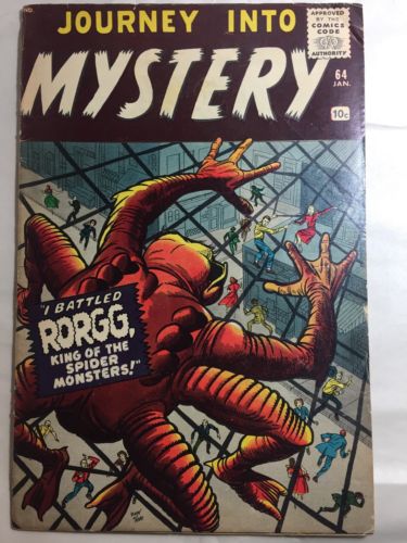 Journey into Mystery #64 - Spider-man Prototype - Jack Kirby Cover