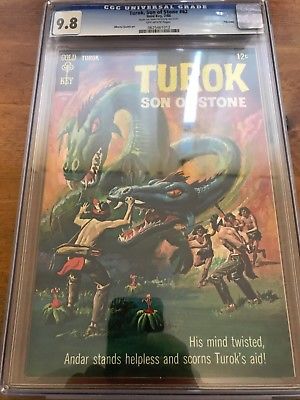 July 1968 Turok Son of Stone #62 CGC 9.8 Off White pages