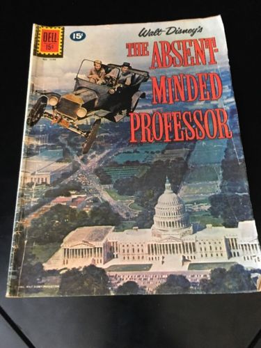 Absent-Minded Professor #1 FC #1199~Fred McMurray Flying Car~Photo Scenes~Disney