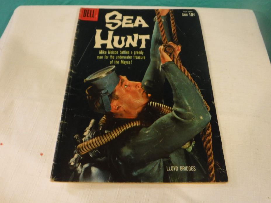 SEA HUNT 6 GOOD July-Sept. 1960 COMICS BOOK