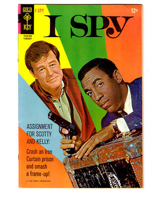 I SPY #4 in VF a GOLD KEY 1968 comic photo cover ROBERT CULP & BILL COSBY
