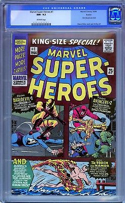 Marvel Super-Heroes #1 CGC 9.2 -Boston Pedigree!-1st Marvel One-Shot! 1966 - Key