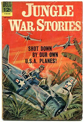 Jungle War Stories #6 1964-Dell Silver Age Vietnam VG