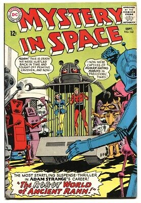 Mystery In Space #102 First ADAM STRANGE in title 1965 comic book