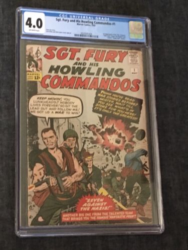 Sgt. Fury And His Howling Commandos #1 CGC 4.0