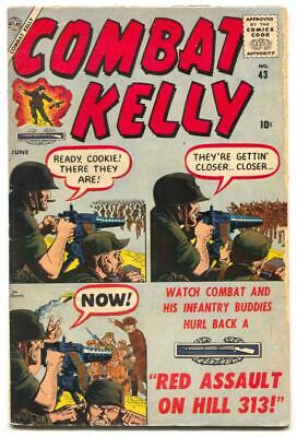 Combat Kelly #37 1957- Marvel War comic VG