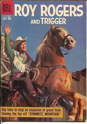 Roy Rogers #131 1959-Dell-photo cover-western stories-G