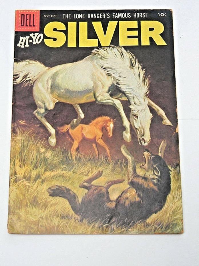 Lone Ranger's Famous Horse Hi-Yo Silver Comic Book-July/Sept. 1956 Vol. 1, #19