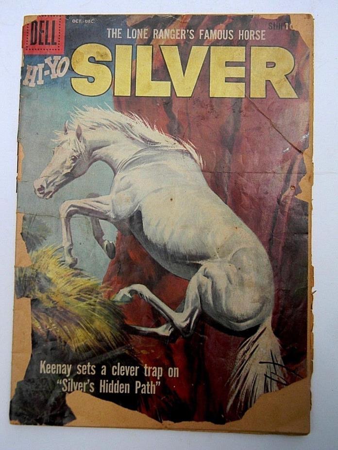 Lone Ranger's Famous Horse Hi-Yo Silver Comic Book #28-ca. 1958-Dell Publishing