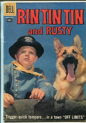 Rin Tin Tin and Rusty #24 1958-Dell-TV photo cover issue-VG+
