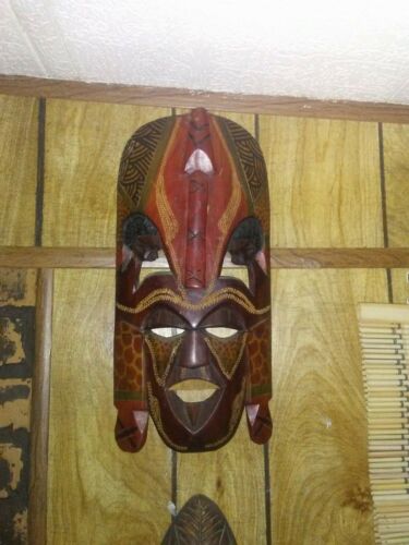 Decorative African Tribal Style Wall Mask