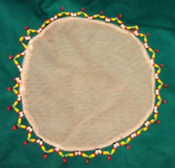 South African Food Net Tribal Craft Beaded Mesh Insect protection  8.5