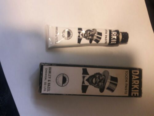 Darkie toothpaste, tube and box
