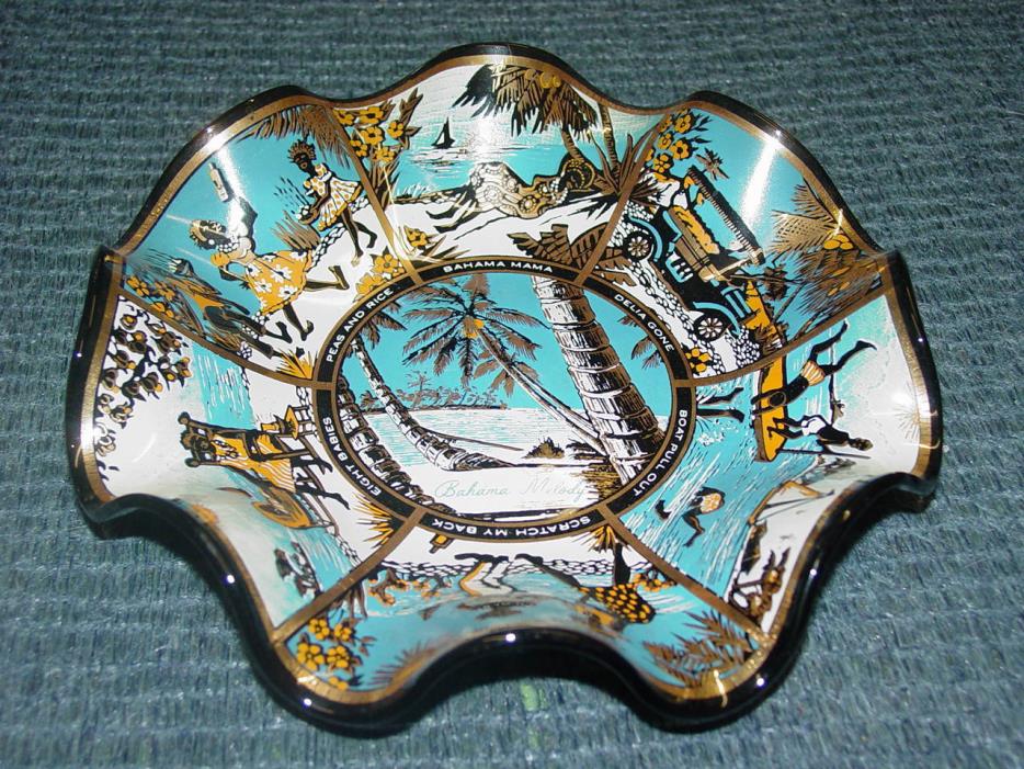 Vintage glass bowl 