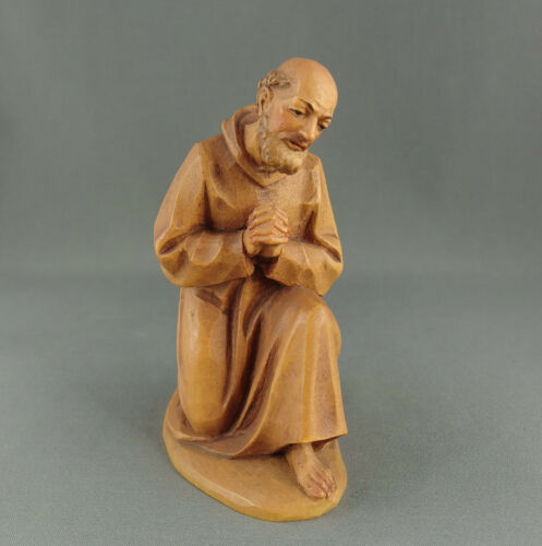 Vtg ANRI KUOLT Nativity Kneeling Shepherd 4 1/4 