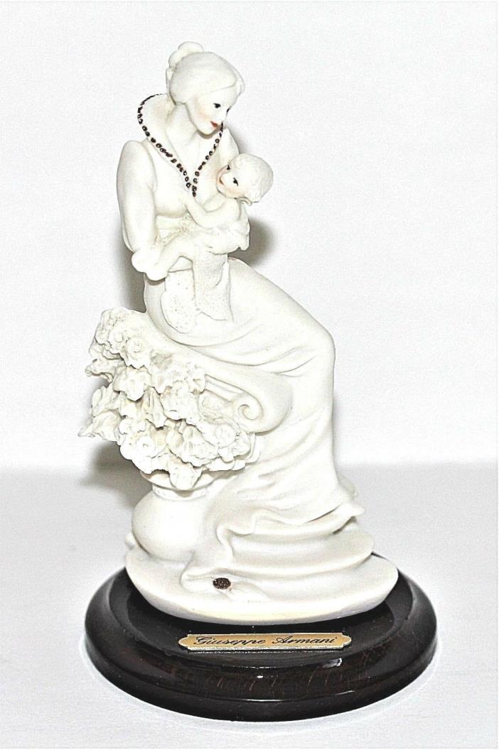 Armani Maternity with Flowers Figurine Made in Italy NIB 1992 #0939F 5