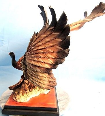 Rare Great Argus Pheasant Giuseppe Armani Figurine 717/s 82/3000