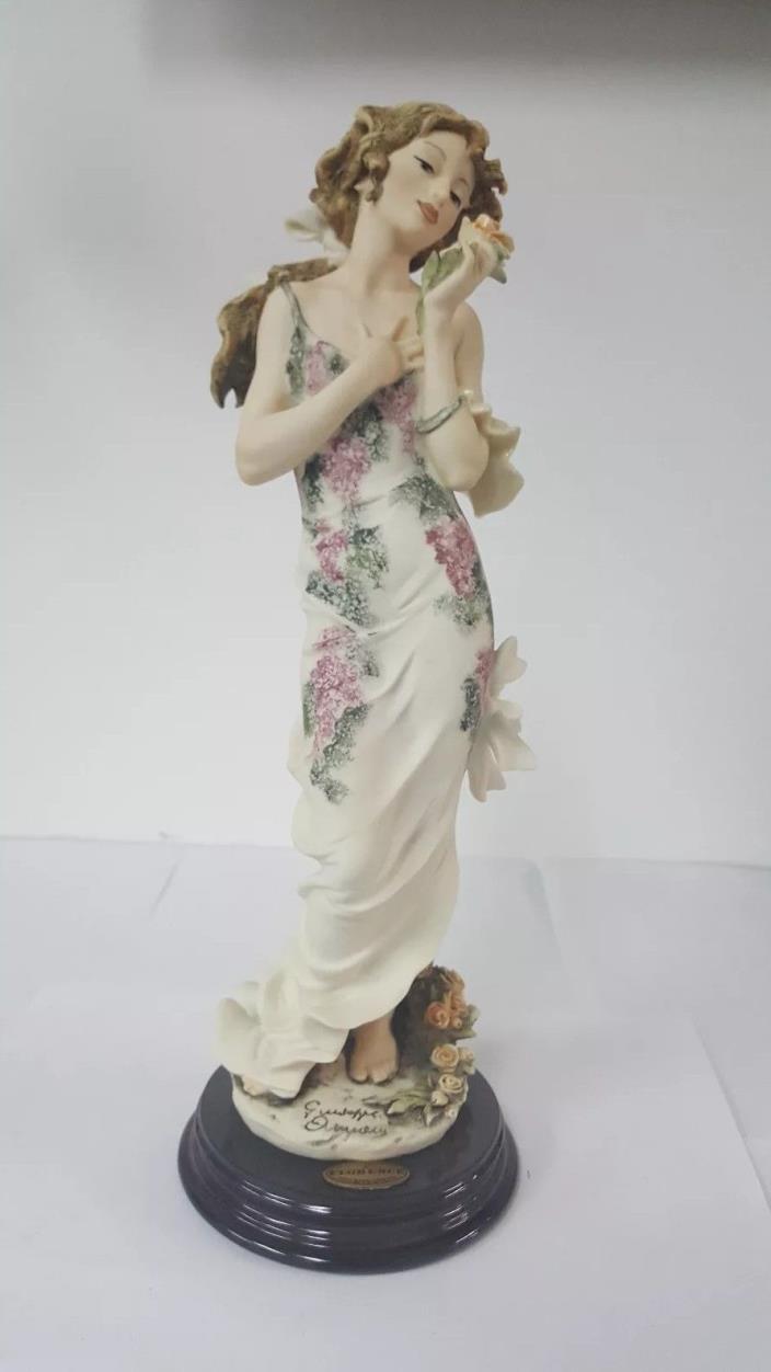 Giuseppe Armani  Figure Sculpture Statue 1996 Lady with 