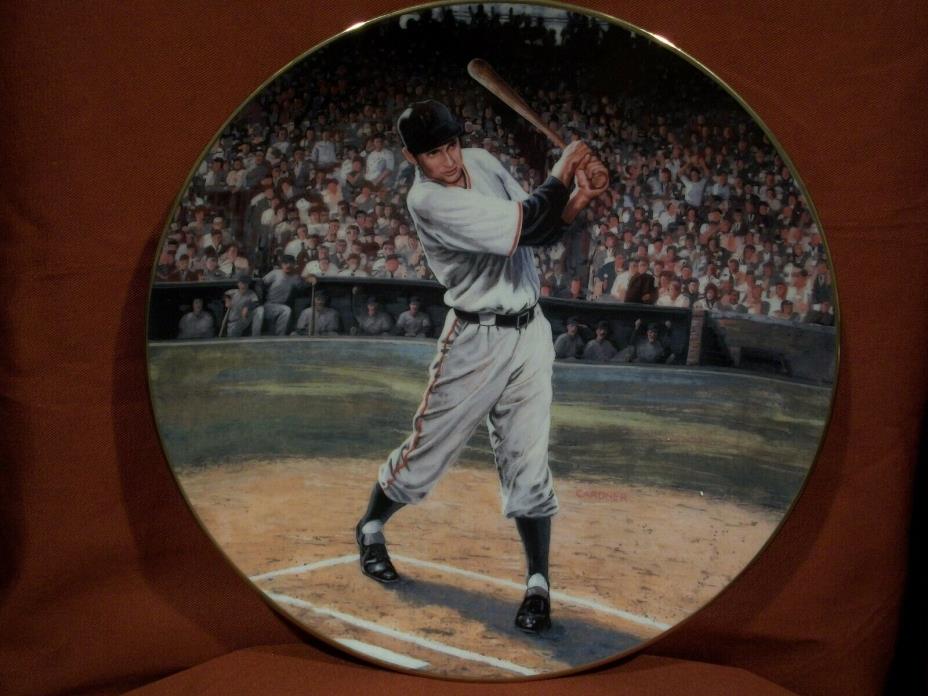 Bradford Exchange Baseball Plate  Bobby Thompson