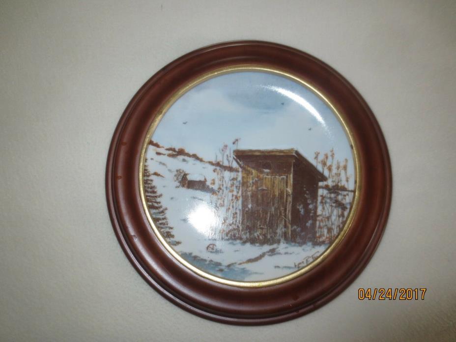 1985 Lynn R. Fox THE PASSING OF THE BACKHOUSE FRAMED 8