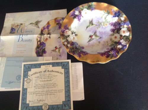 LENA LIU DELICATE TREASURES AUTHENTIC PLATE CROWN JAWELS # 763A CERTIFICATE 8