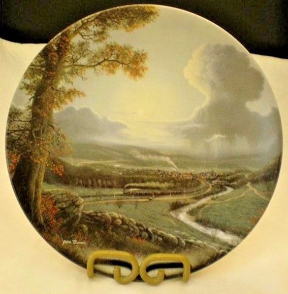Jesse Barnes Distant Lights Collector Plate Pathways of the Heart Collection