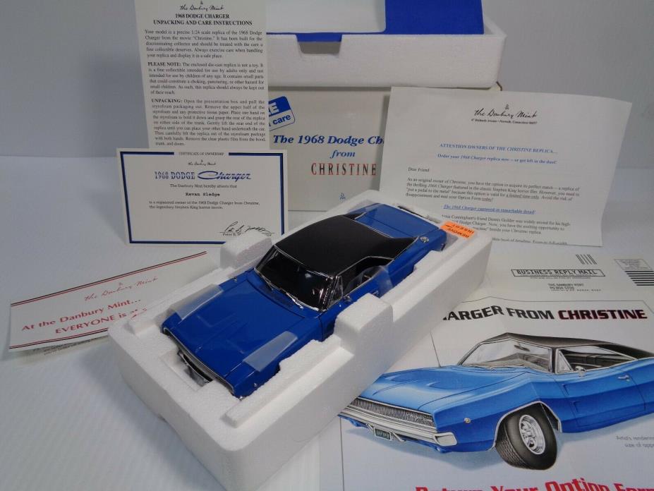DANYBURY MINT RARE 1968 DODGE CHARGER FR 