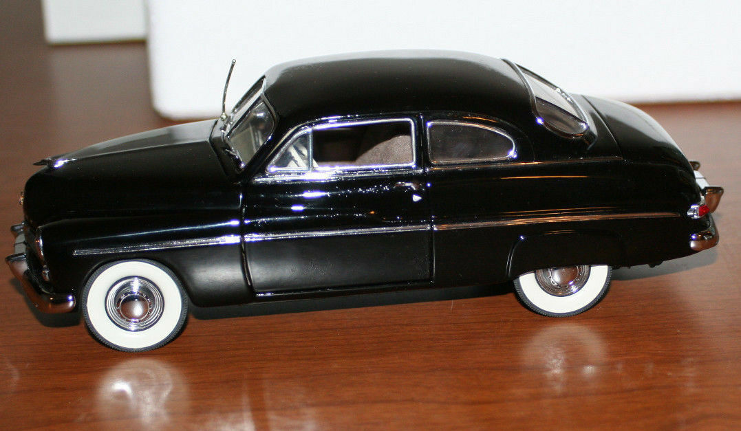 The danbury mint 1949 Mercury Club Coupe Black In Box.