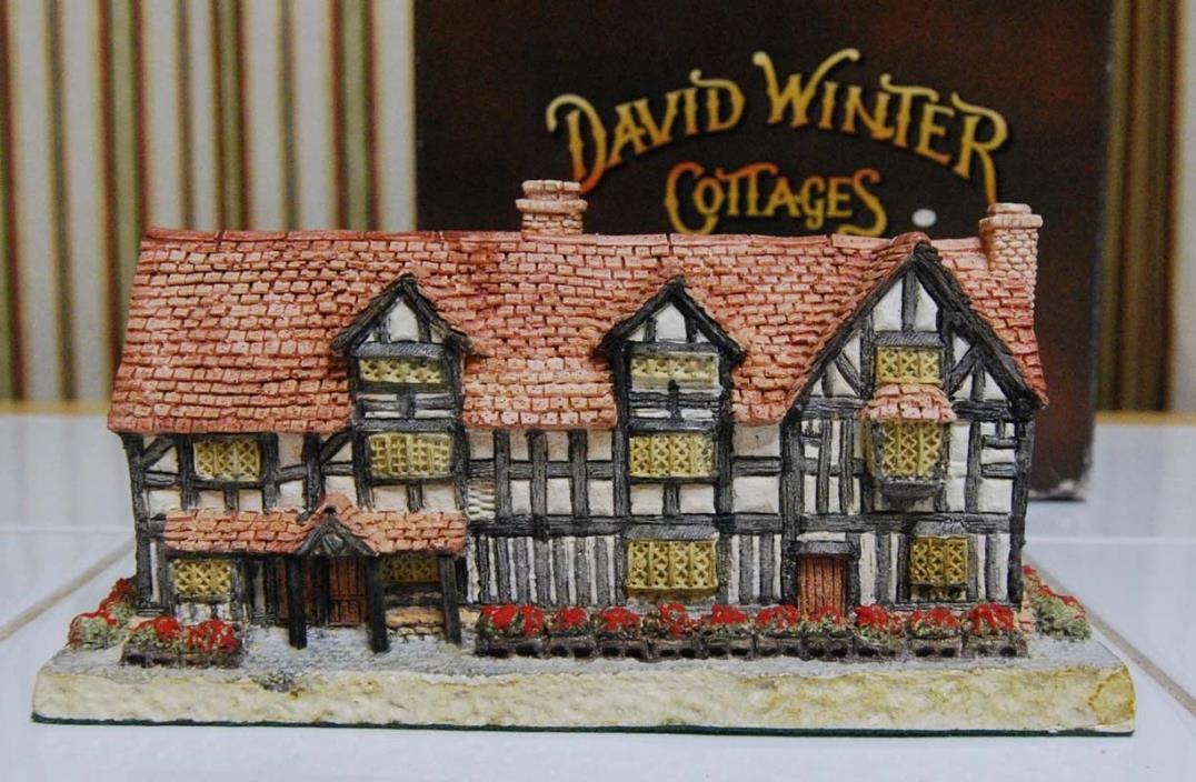 Shakespear's Birthplace (Large) by David Winter, Signed