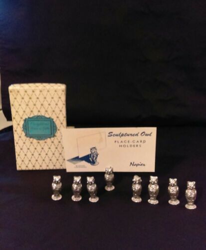 napier owl placecard holders( ON SALE)free shipping