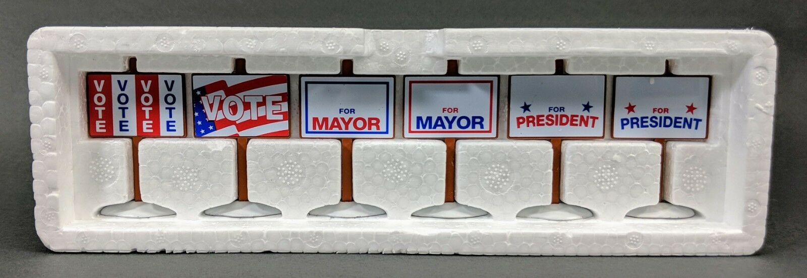 Dept 56 ~ Village Election Yard Sign - Snow Village (52599)