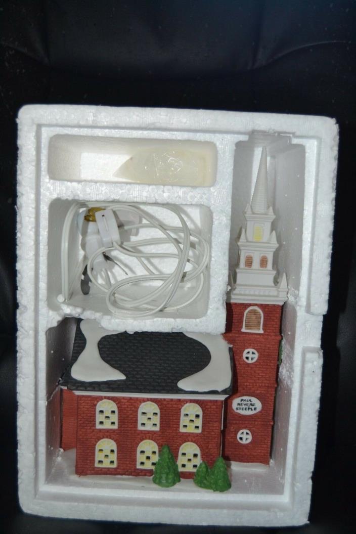 Dept 56 New England Series Old North Church Heritage Village with box