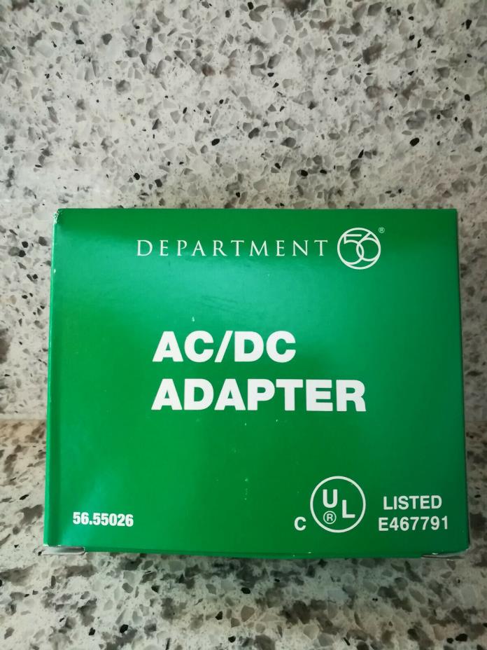 Department 56 AC/DC ADAPTER #55.55026