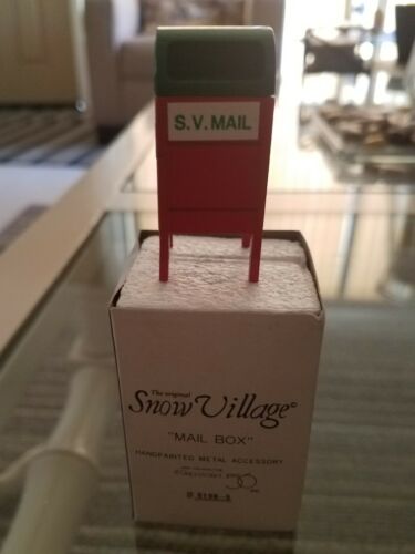 Snow Village Mail Box -  MIB - Dept. 56 - Item #5198-1