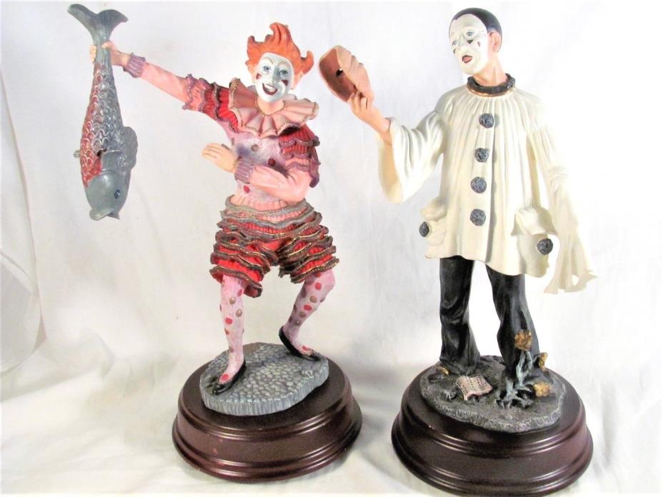 Set of 2 DUNCAN ROYALE Musical Clowns 