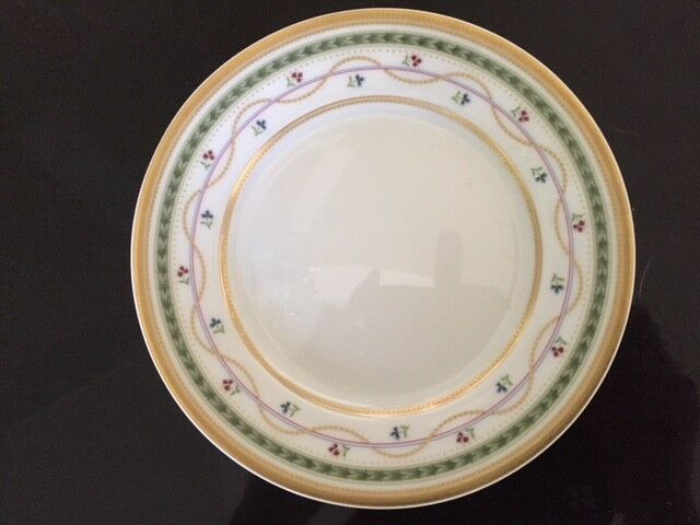 FABERGE LUXEMBOURG GREEN DINNER PLATE