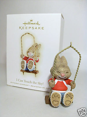 Hallmark Ornament 2009 I Can Touch the Sky! Bunny Rabbit #QXG6715 NEW