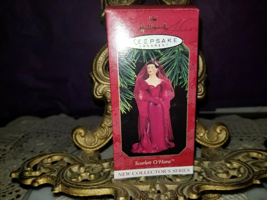 HALLMARK ORNAMENT SCARLETT OHARA 1997 GWTW 