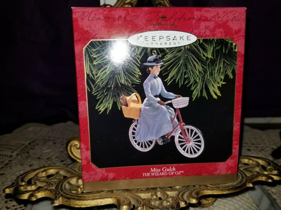 Hallmark Keepsake Ornament Wizard of Oz Miss Gulch