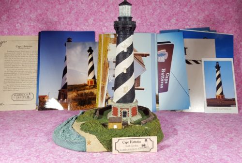 CAPE HATTERAS Lighthouse Harbour Lights COA, Photos, Post Card #401