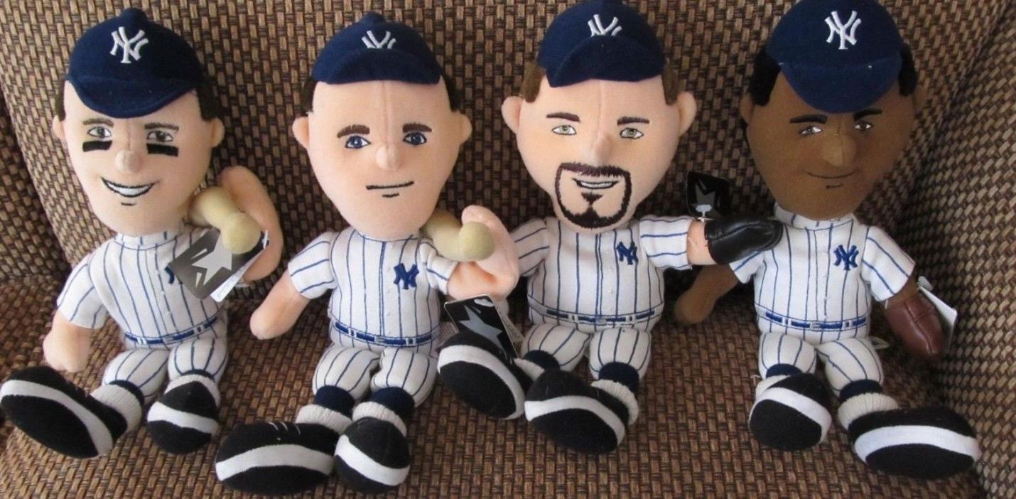 4 YANKEE BALL PLAYERS, BEAN BAG DOLLS. 11